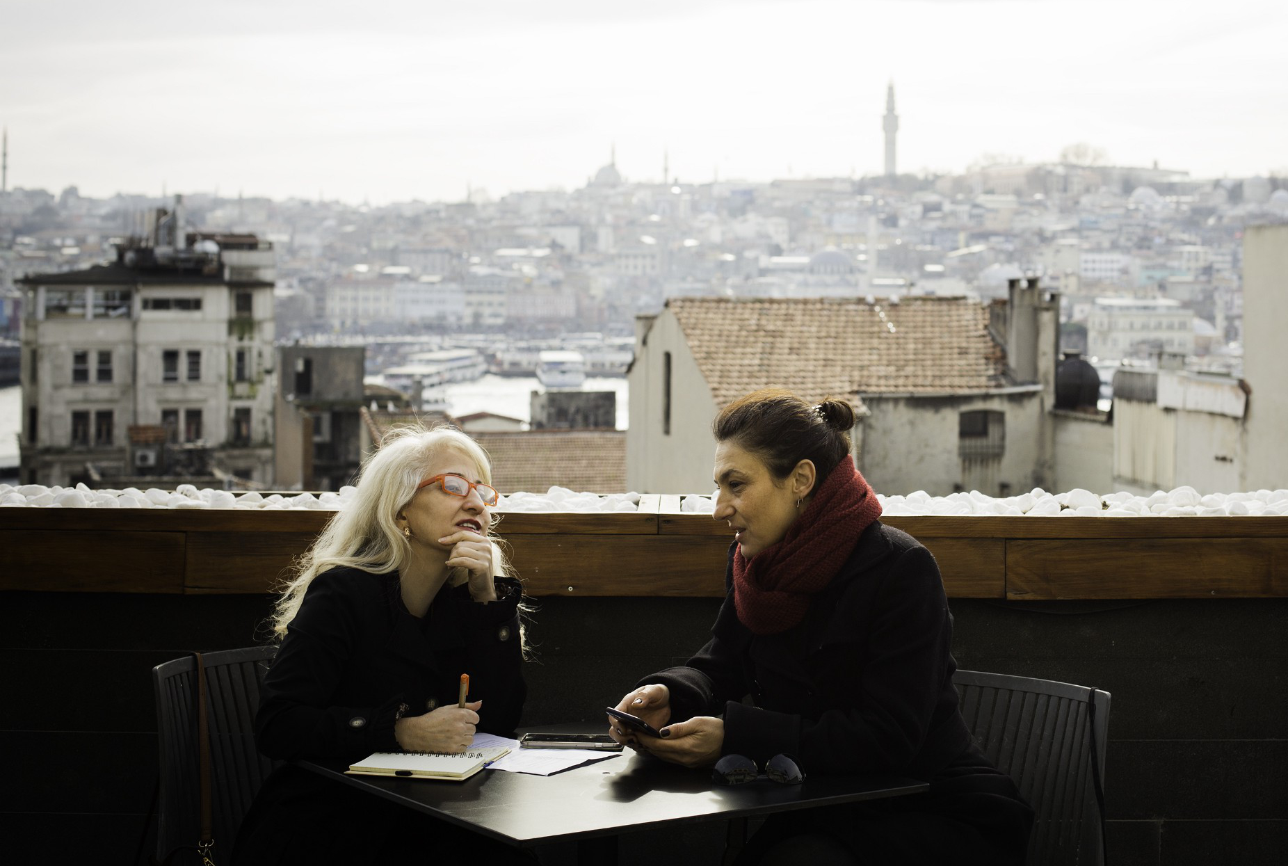 Fariba Nawa and Gulsum Kav